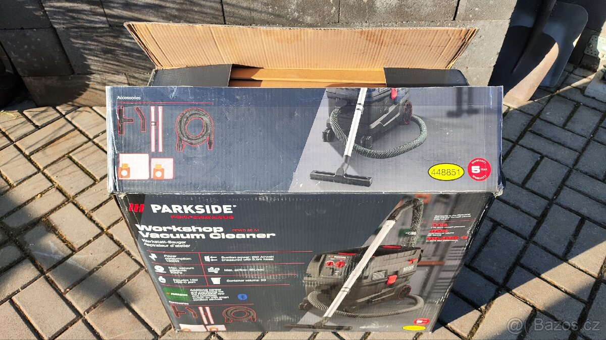 Průmyslový vysavač Parkside PPWD30A1