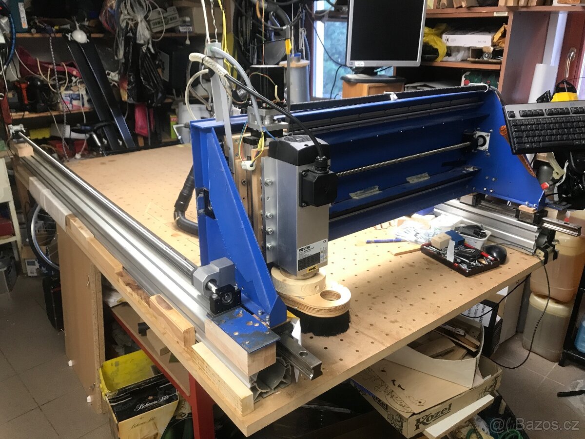 Cnc portálová frézka hobby