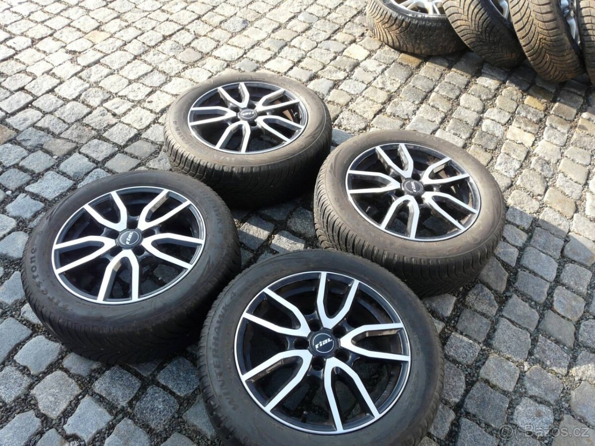 ALU KOLA + ZIMNÍ PNEU 205/55R16 ŠKODA VW SEAT 16"