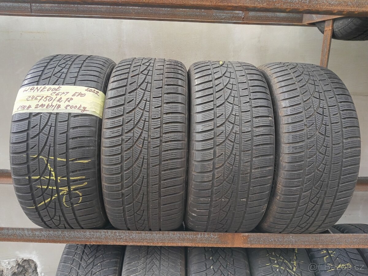 Sada zimních pneu 245/50/18. Hankook.