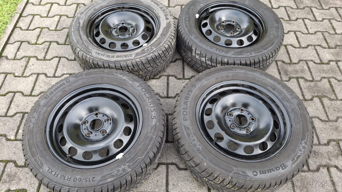 Zimní komplet 5x112 215/60 R16