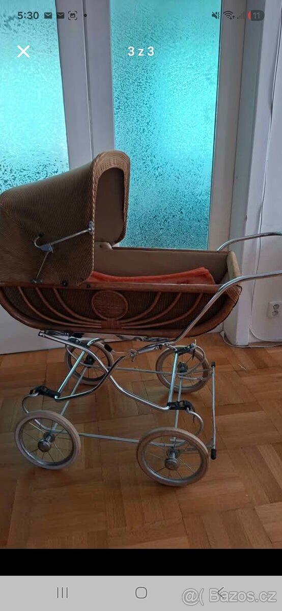 Rezervace ‼️ Retro kočárek
