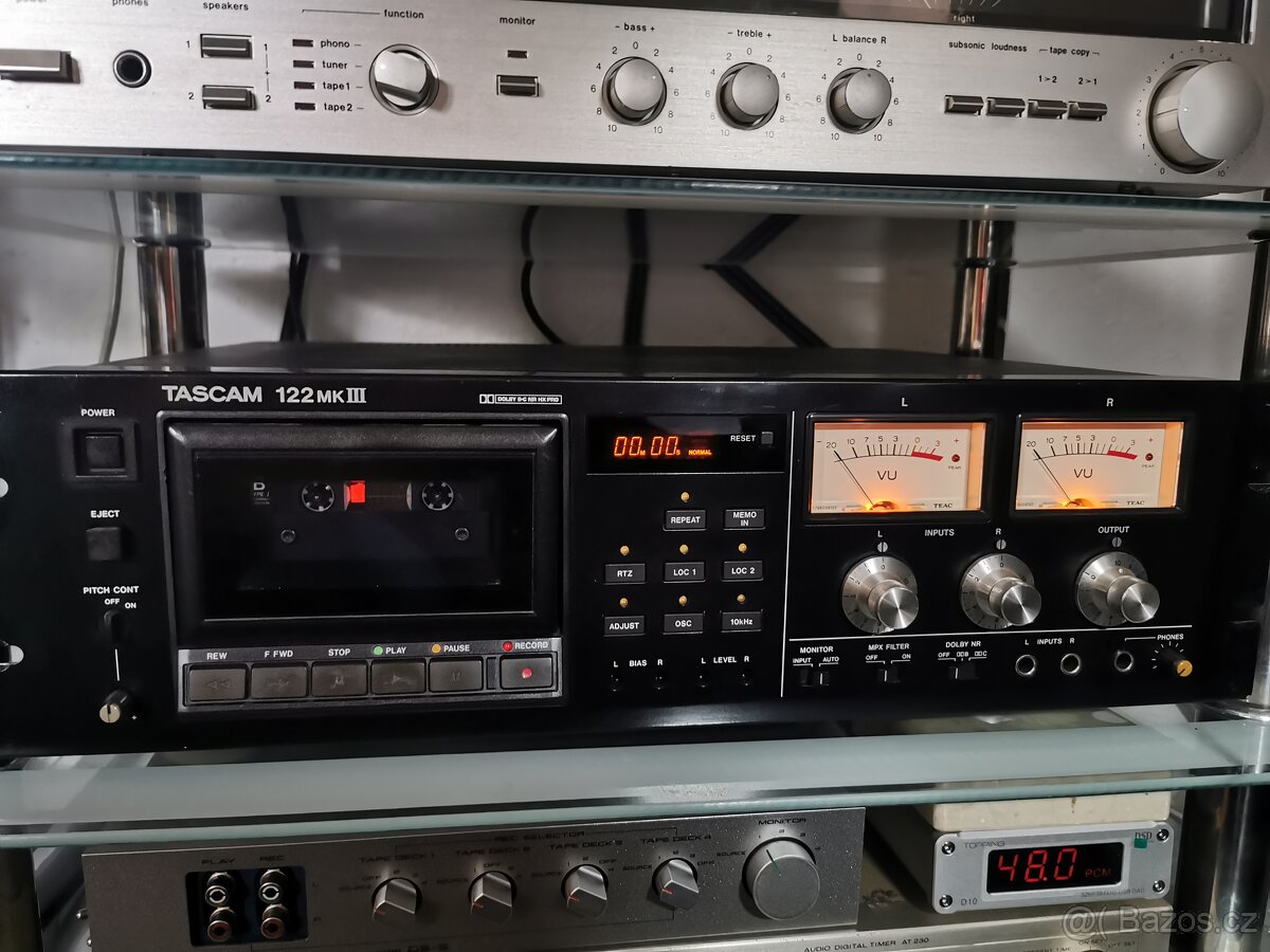 TASCAM 122 MkIII kazetový mgnetofon
