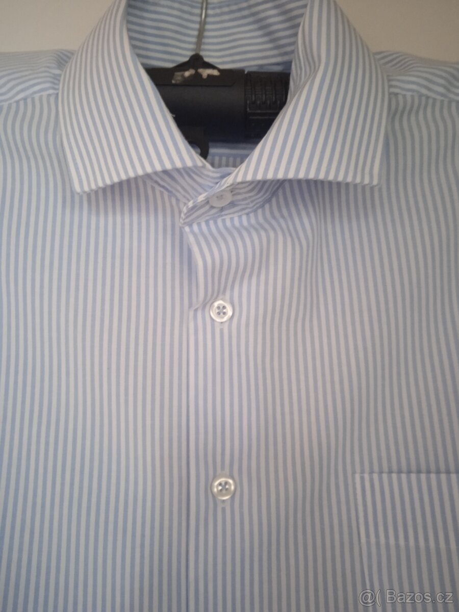 Pánská košile s dlouhým rukávem vel .45