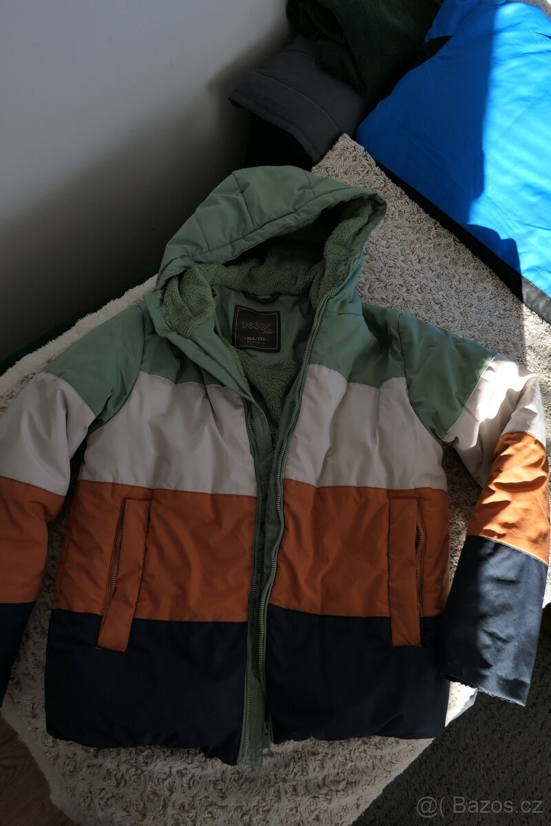 Dětská zimní bunda NAX vel. 164-170