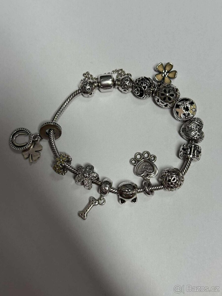 PANDORA STŘÍBRNÝ NÁRAMEK