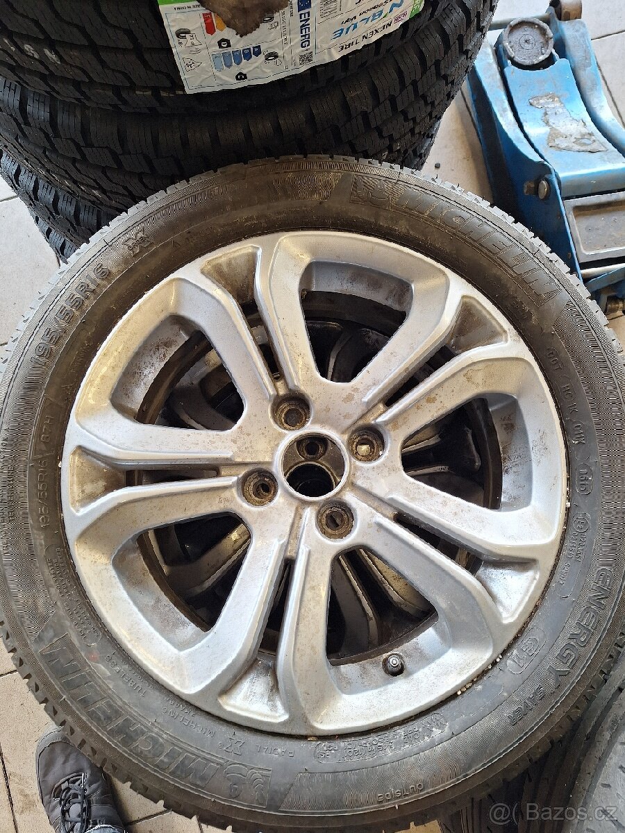 Originál alu kola Peugeot 208 195/55R16