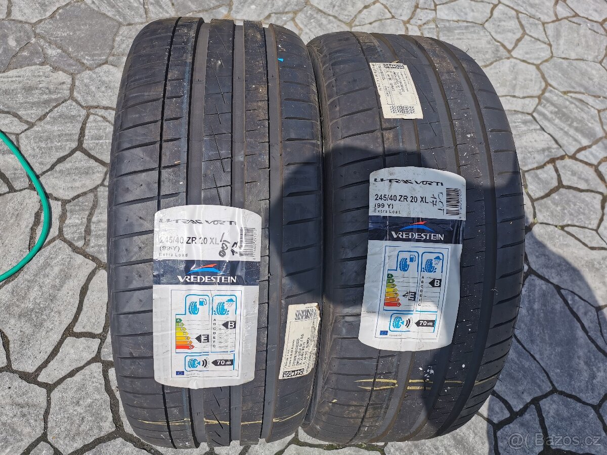 Nové 2ks pneu Vredestein Ultrac Vorti 245/40 r20