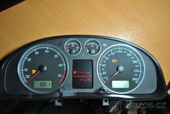 Budíky maxidot Passat 3B0920849, benzín, PIN, NOVÝ DISPLEJ