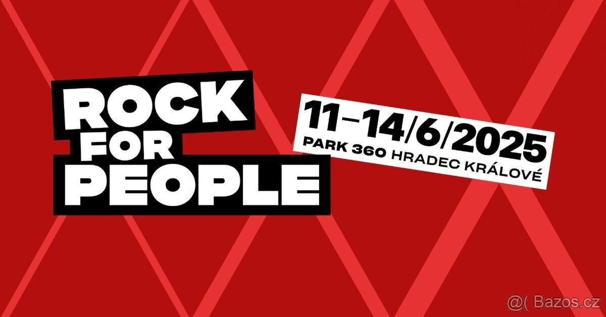 Rock for People-mám kontakt přímo na majitelku 2 vstupenek