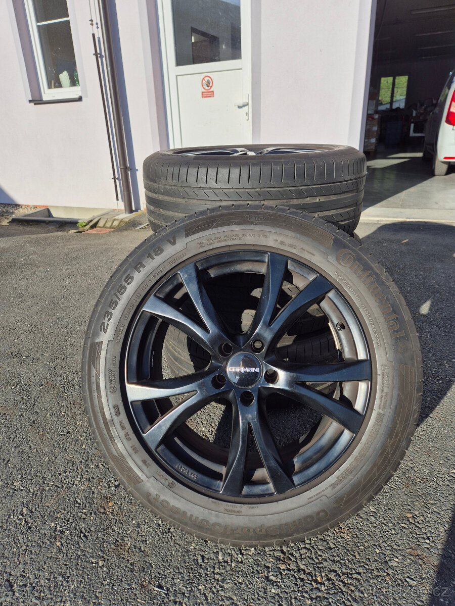 ALU disky + letní pneu na Volkswagen TIGUAN r.v.2016