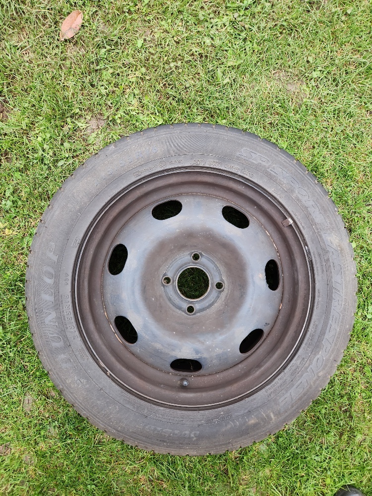 4ks letní pneu Dunlop SP Sport s disky