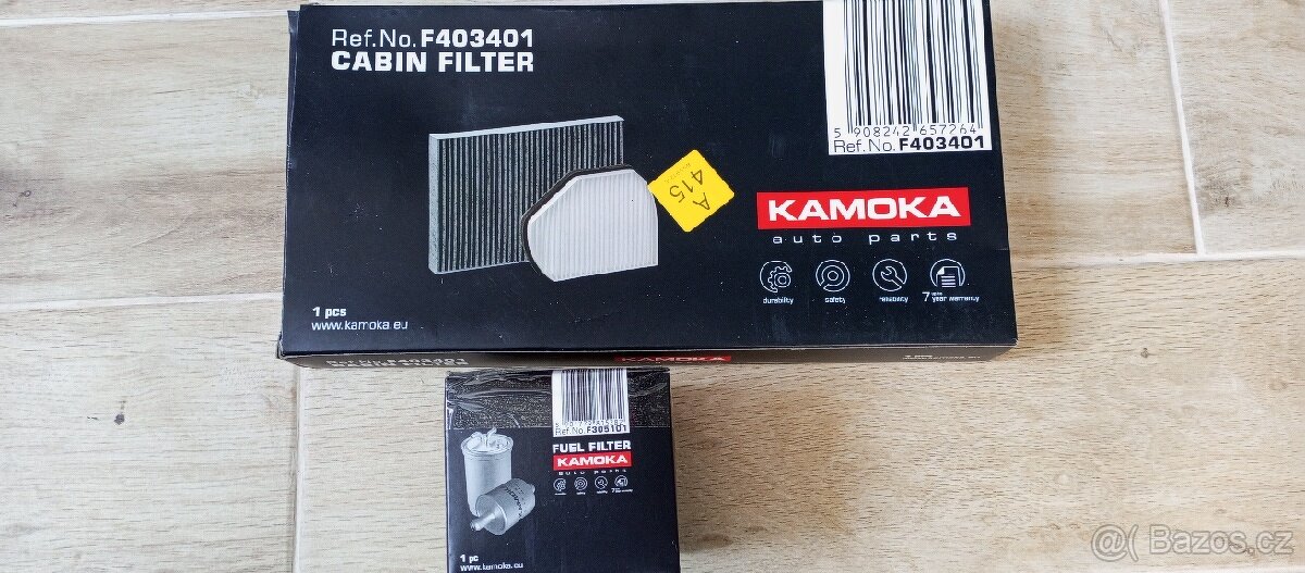 KAMOKA Filtr vzduchu v interiéru a filtr paliva