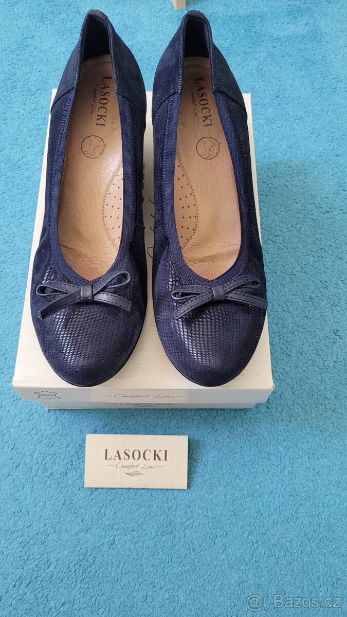 Boty na klinku Lasocki vel. 41