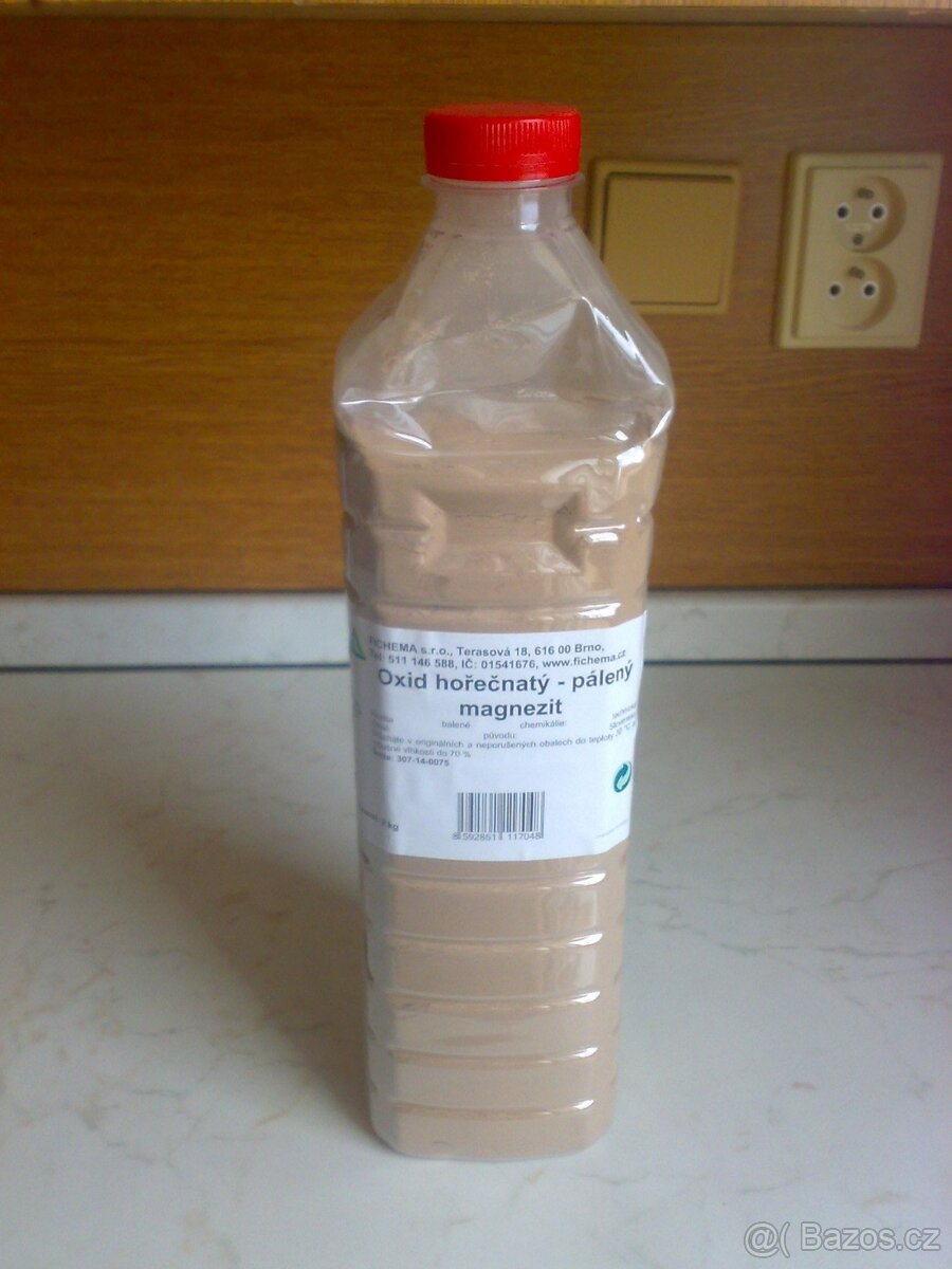 Oxid hořečnatý (Pálený magnezit) - 2kg - Fichema