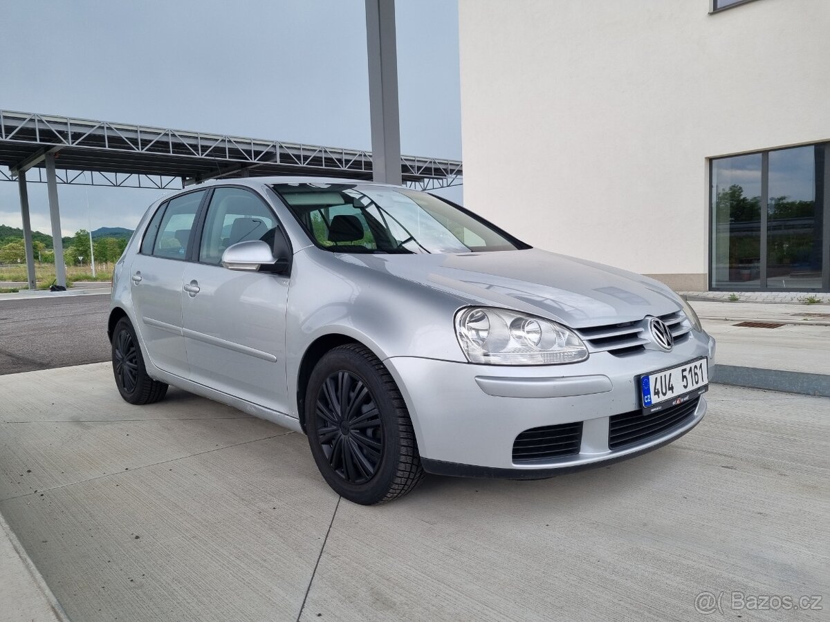VW Golf 5 1.9 TDI, 77 kW, 2007, 174.500 km, platná STK