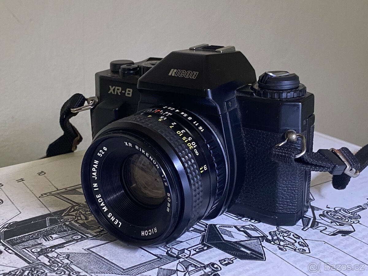 RICOH XR-8 + Rikenon XR 50mm f/2