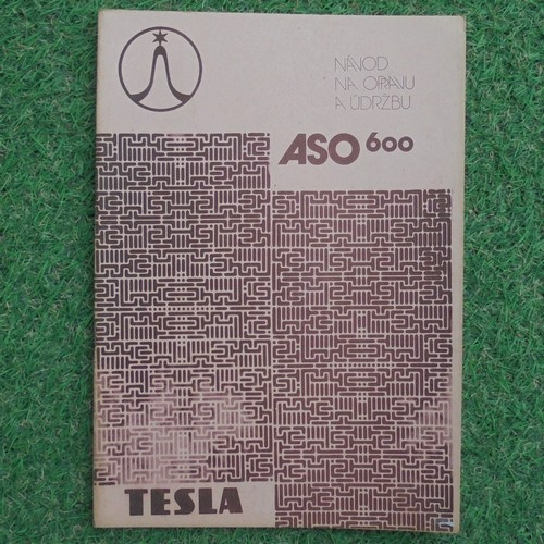 Servisní návod Zesilovač Tesla ASO 600