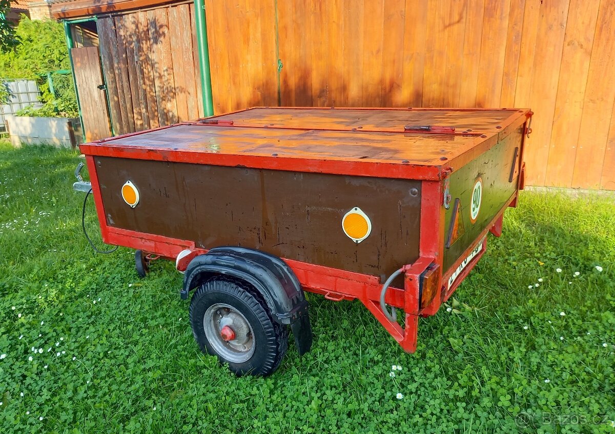 ✅NOVÁ STK Prodám přívěsný vozík 118×148 cm 🛻