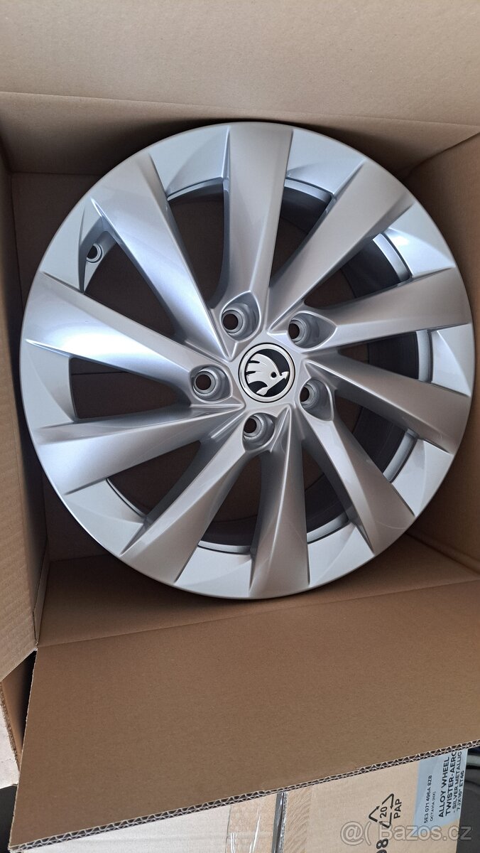 Nová originální Alu kola Škoda- Sagitta 16"