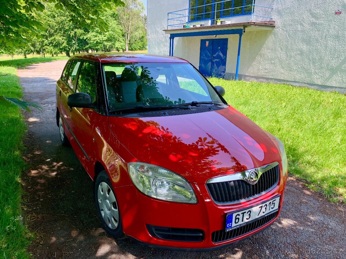 škoda fabia kombi 1.2 44kw 2010 141tkm HEZKÁ