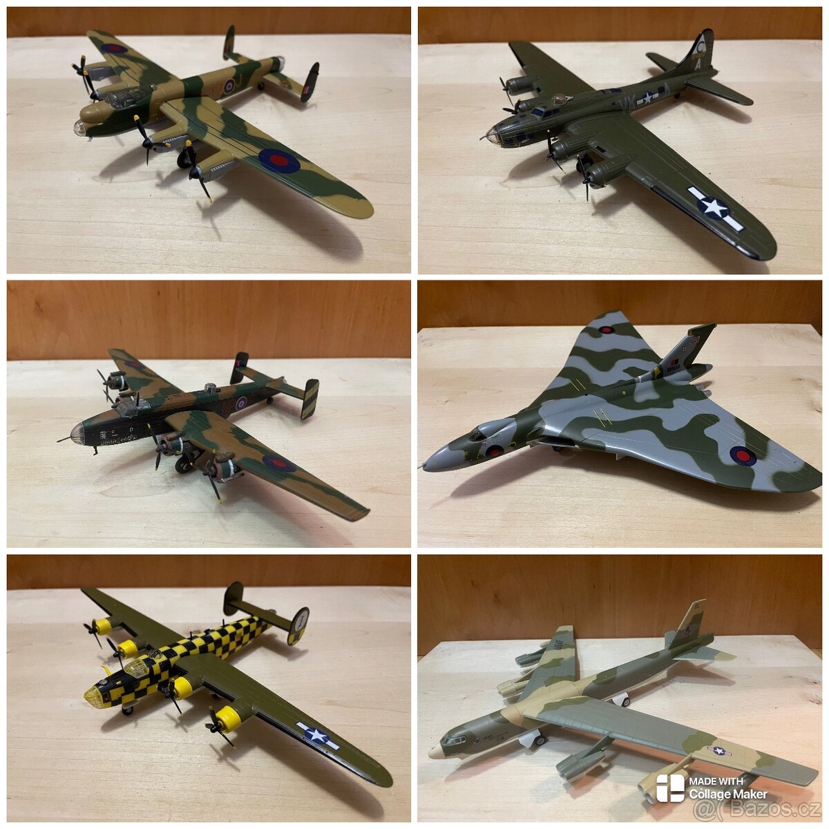 Létající pevnosti - modely letadel (1:144,1:200)