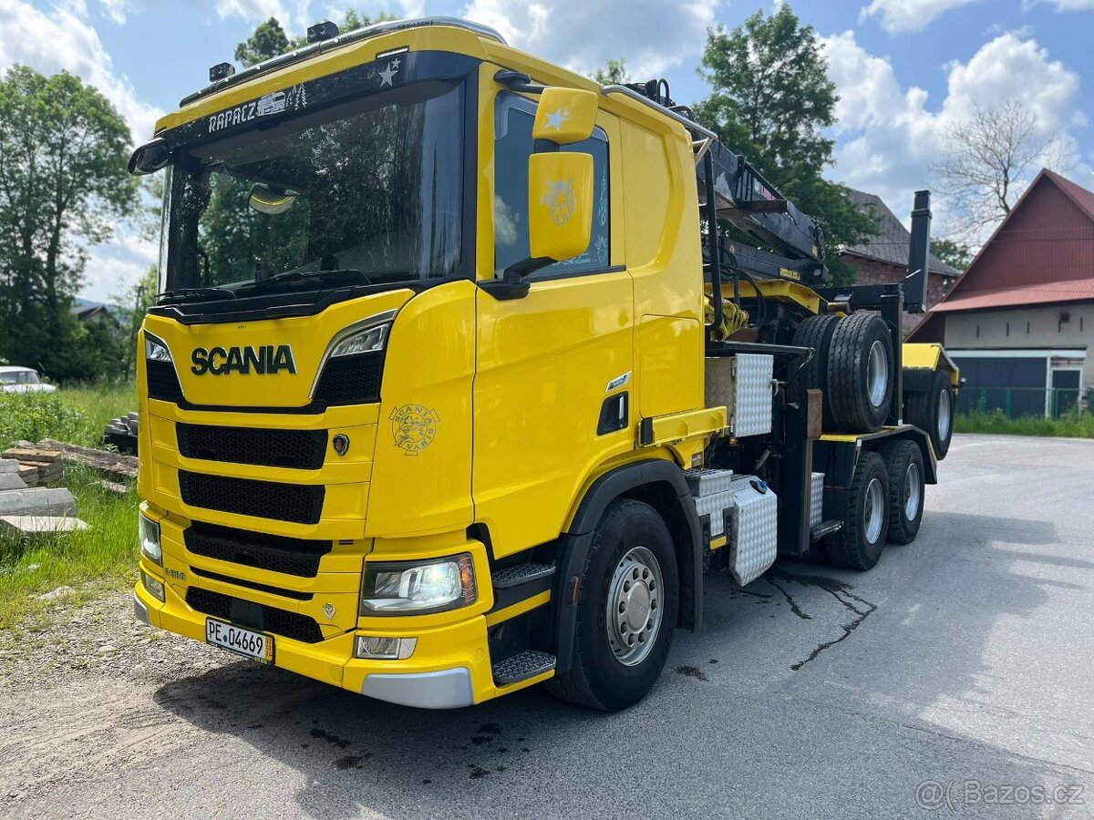 Scania R580 V8 Lesovoz LESOVÚZ