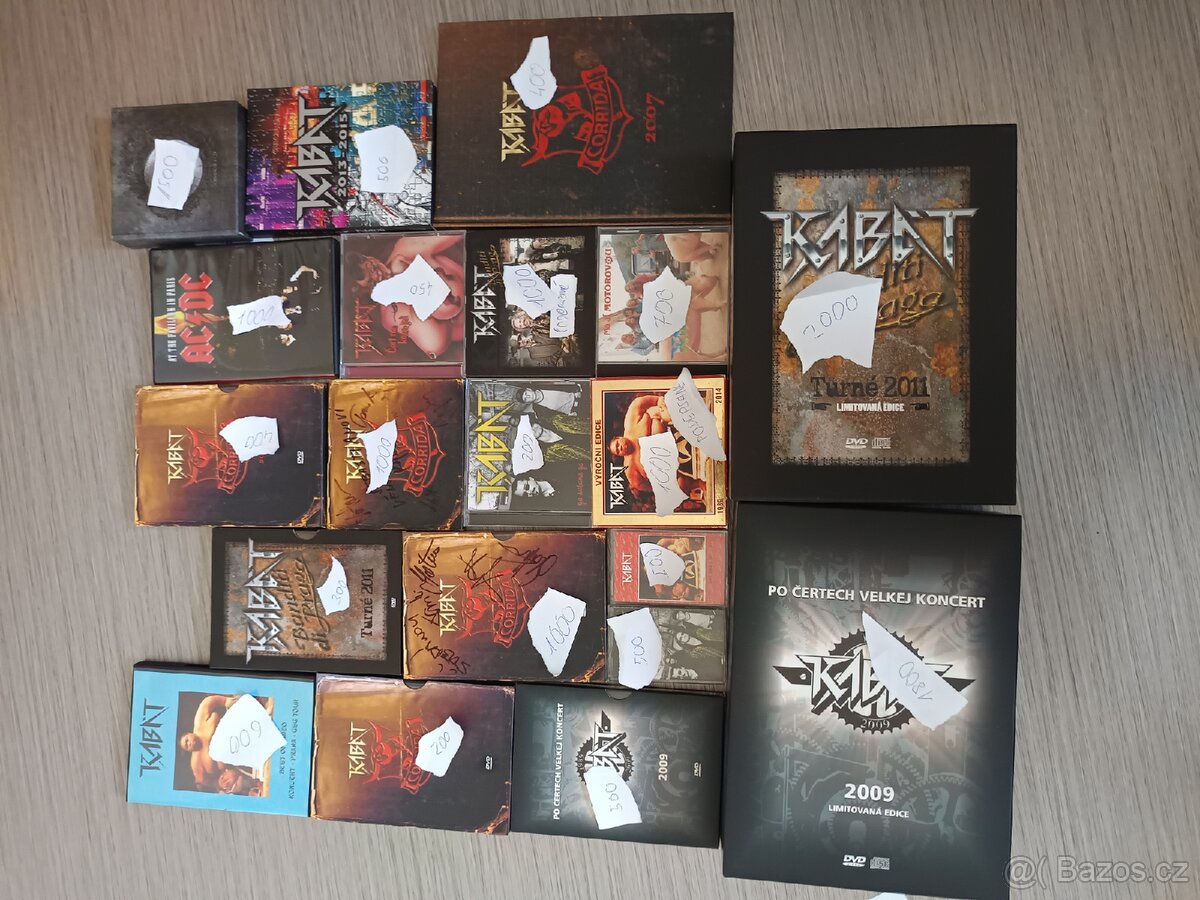 Kabát-CD, DVD, BOX, KNIHA, PLAKÁT