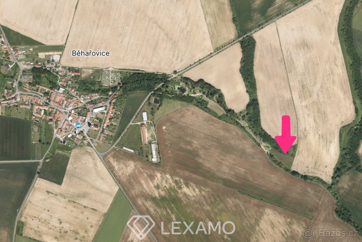 Prodej zemědělská půda, 3 575 m2 - Běhařovice, ev.č. 00209