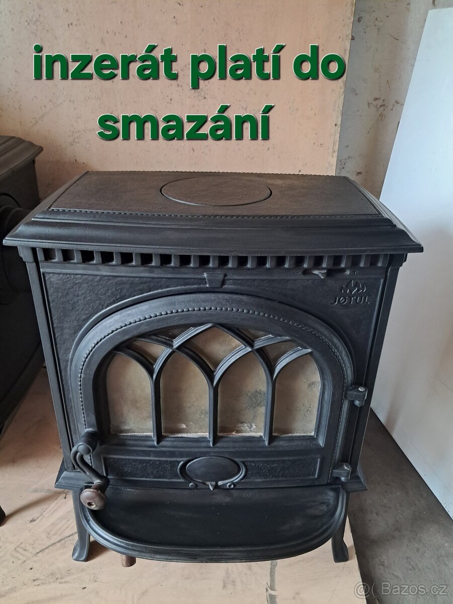 Jotul F3 CB 9 kw litinová krbová kamna