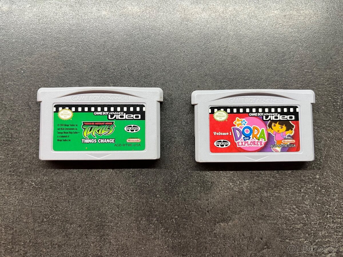 Gameboy Advance - video (cena za kus)
