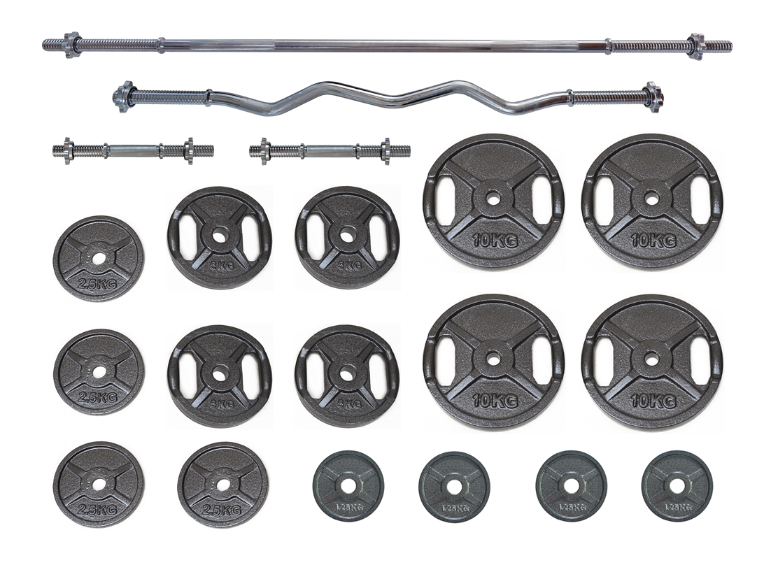 Nakládací činkový set PREMIUM - 100 kg