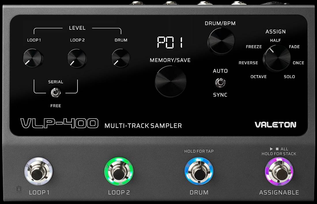 Duální looper Valeton VLP-400