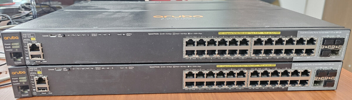 Aruba Switch HP 2920-24G J9727A POE+ 24 GB port