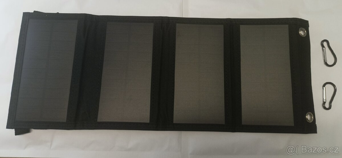 solární panel rozkládací 5v 20w nový