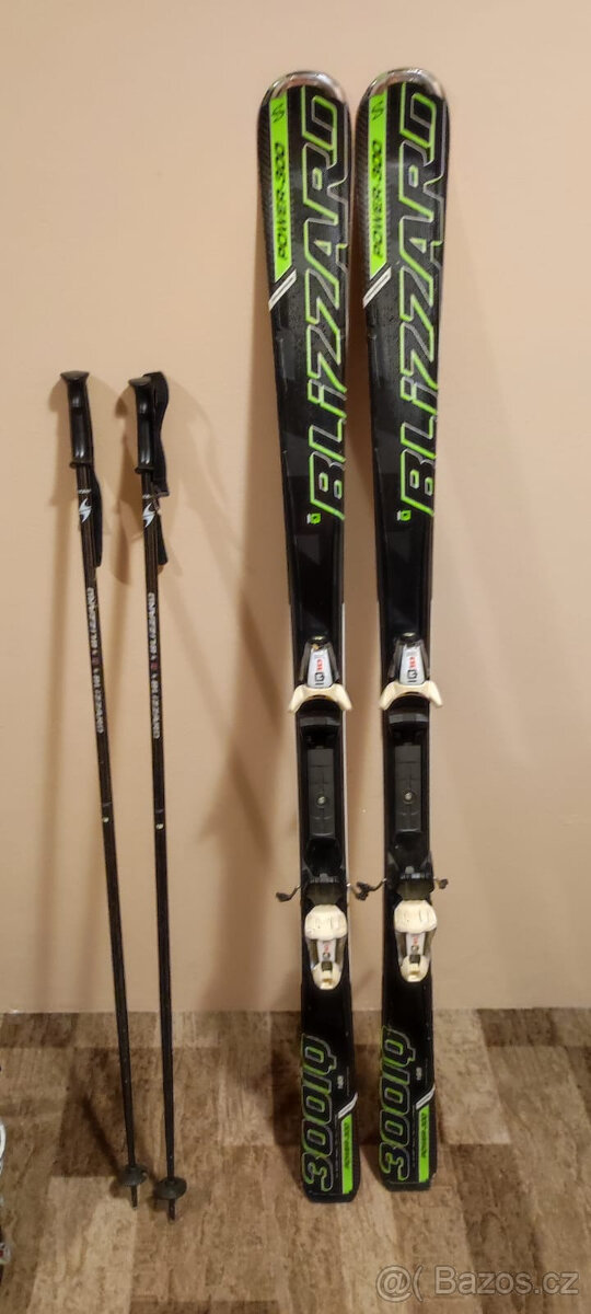 Sjezdové lyže Blizzard POWER 300 IQ + vázání IQ 10 – 165 cm