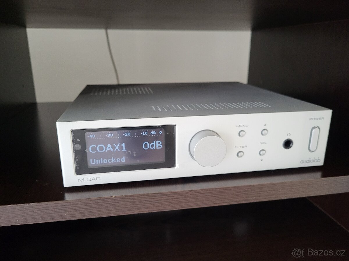 Audiolab M DAC stříbrný