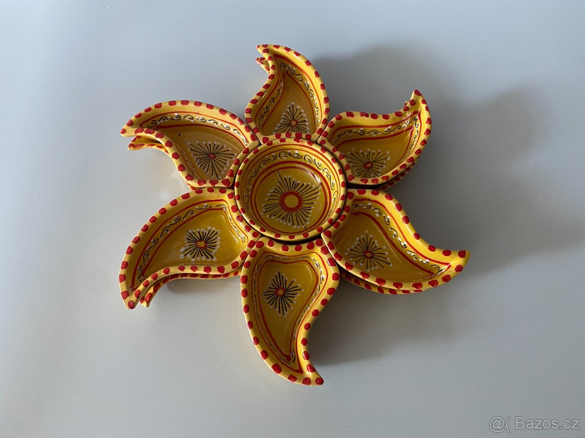 servírovací mísa orient keramická mísa autorská keramika