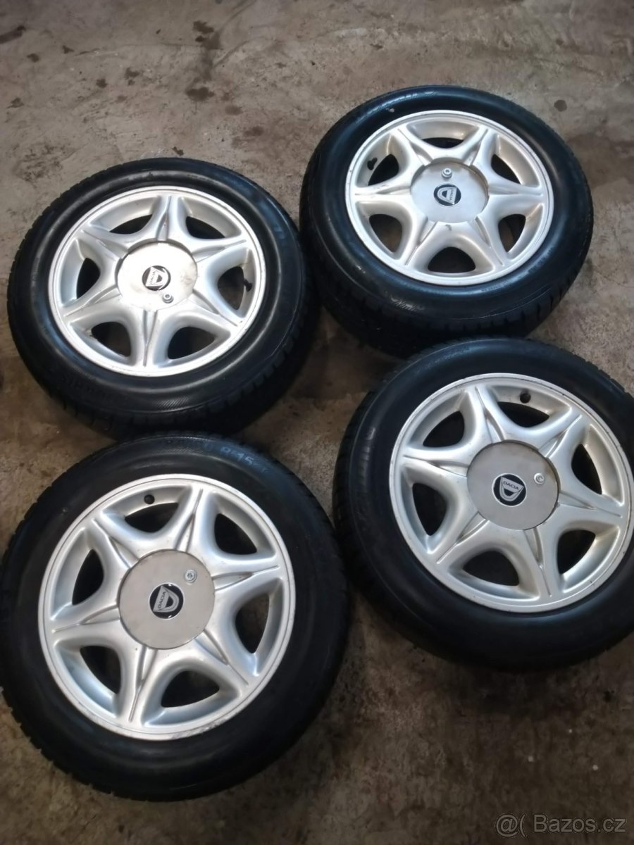 Sadu alu kol 15", na Dacia, Renault, 4x100, ET 50, obuto do