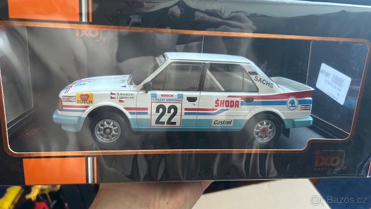 ŠKODA 130LR #21, #22 (1987) Rallye 1/18 IXO