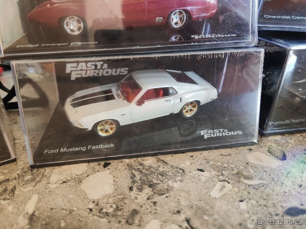 Autíčka DeAgostiny z kolekce rychle a zběsile