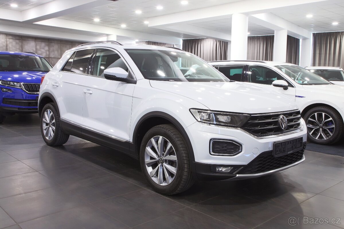 VW T-Roc Style 1.5 TSI 110kW DSG Full LED - záruka Autodraft