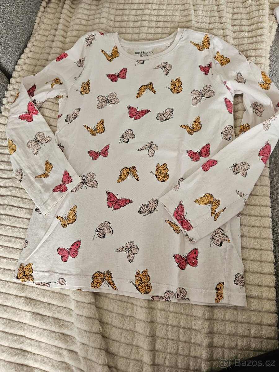 Tričko s motýly
