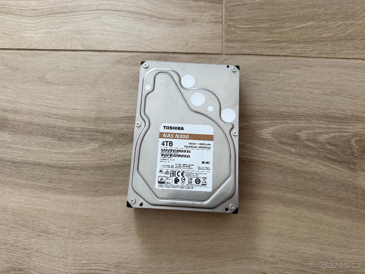 4TB Toshiba NAS N300 (SN:49UQK1GTFAYG)