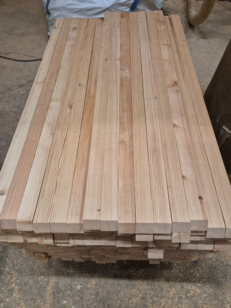 Modřínové plotové pláňky