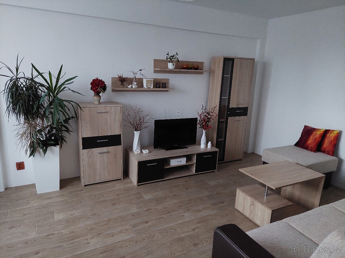 Obyvací stěna dub sonoma/dub denver