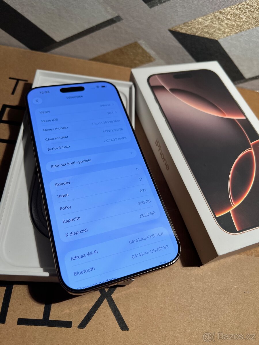 IPhone 16 pro max 256 gb