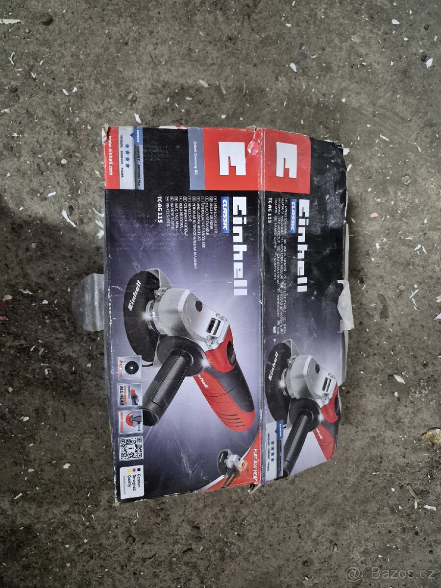 Úhlová bruska Einhell (flexa) – funkční, v krabici