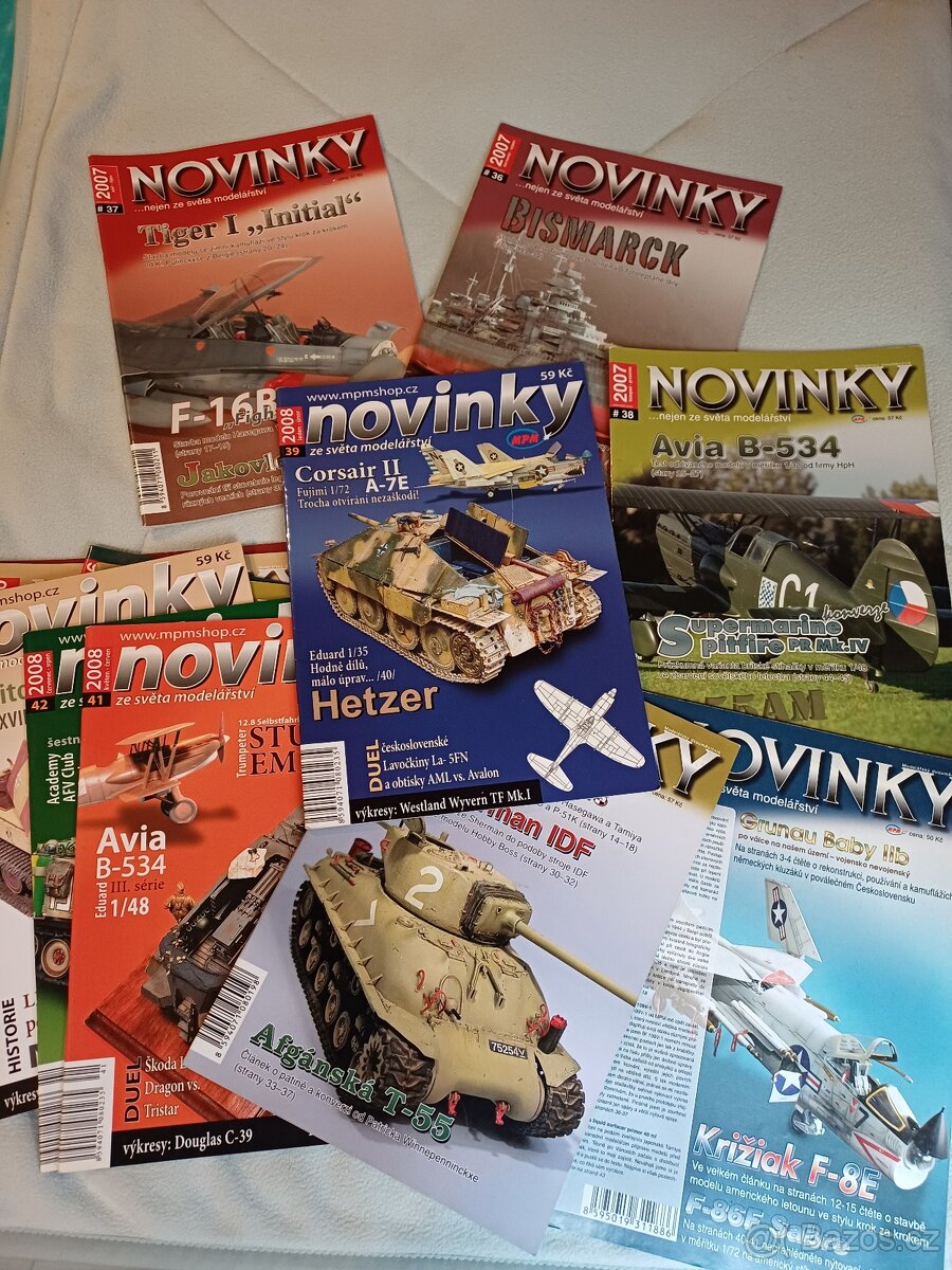 Modelářské časopisy