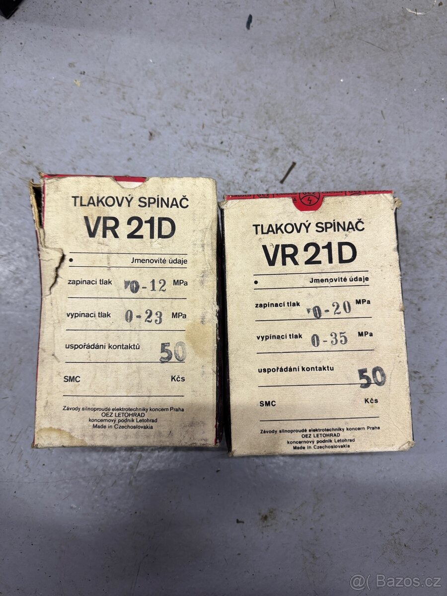 Tlakove spinače ke kompresoru